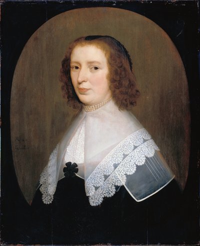 Anna van den Corput door Gerrit van Honthorst